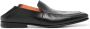 Santoni polished leather loafers Black - Thumbnail 5
