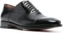 Santoni polished leather oxford shoes Black - Thumbnail 2