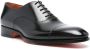 Santoni polished leather Oxford shoes Black - Thumbnail 2