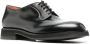 Santoni round-toe lace-up Derby shoes Black - Thumbnail 2