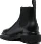 Santoni round-toe leather boots Black - Thumbnail 3