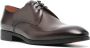 Santoni round-toe leather Oxford shoes Brown - Thumbnail 2