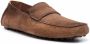 Santoni round-toe penny loafers Brown - Thumbnail 2