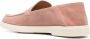 Santoni round-toe suede loafers Pink - Thumbnail 3
