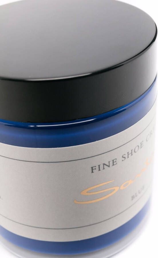 Santoni shoe-care polishing cream Blue