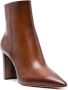 Santoni side-zip ankle-length boots Brown - Thumbnail 2