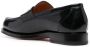 Santoni slip-on leather loafers Black - Thumbnail 3