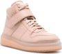 Santoni Sneak-Air leather high-top sneakers Pink - Thumbnail 2