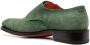 Santoni suede double-buckle shoes Green - Thumbnail 3