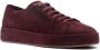 Santoni suede lace-up sneakers Purple - Thumbnail 1