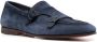 Santoni suede-leather monk shoes Blue - Thumbnail 2
