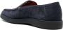 Santoni suede round-toe loafers Blue - Thumbnail 3