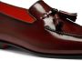 Santoni tassel-charm leather loafers Red - Thumbnail 5