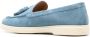 Santoni tassel-detail suede loafers Blue - Thumbnail 3