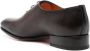 Santoni textured leather oxford shoes Brown - Thumbnail 3