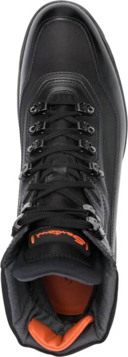 Santoni x GORE-TEX hiking boots Black
