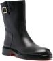 Santoni zip-up leather ankle boots Black - Thumbnail 2
