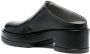 SAPIO 70mm heel leather mules Black - Thumbnail 3