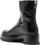 SAPIO zip-up leather boots Black - Thumbnail 3