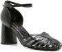 Sarah Chofakian 65mm Hilda caged sandals Black - Thumbnail 2
