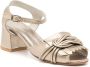 Sarah Chofakian Antonieta 65mm tassel-embellished sandals Metallic - Thumbnail 2