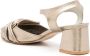 Sarah Chofakian Antonieta 65mm tassel-embellished sandals Metallic - Thumbnail 3