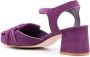 Sarah Chofakian Antonieta suede sandals Purple - Thumbnail 3