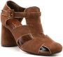 Sarah Chofakian Austin cut-out 70mm sandals Brown - Thumbnail 2