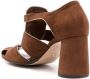 Sarah Chofakian Austin cut-out 70mm sandals Brown - Thumbnail 3