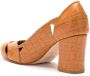 Sarah Chofakian Bruxelas leather shoes Orange - Thumbnail 3