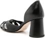 Sarah Chofakian Carrie peep-toe shoes Black - Thumbnail 3