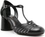 Sarah Chofakian Chamonix 50mm leather sandals Black - Thumbnail 2