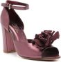 Sarah Chofakian Chantilly 75mm metallic sandals Purple - Thumbnail 2