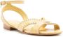 Sarah Chofakian Chemisier open-toe flat sandals Yellow - Thumbnail 2
