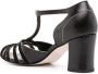 Sarah Chofakian Chiara leather sandals Black - Thumbnail 3