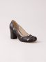 Sarah Chofakian chunky heel pumps Black - Thumbnail 2