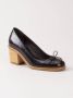 Sarah Chofakian chunky heel pumps Black - Thumbnail 2