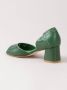 Sarah Chofakian chunky heel pumps Green - Thumbnail 3