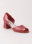 Sarah Chofakian chunky heel sandals Red - Thumbnail 2