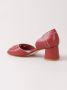 Sarah Chofakian chunky heel sandals Red - Thumbnail 3