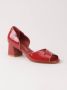 Sarah Chofakian chunky heel sandals Red - Thumbnail 2