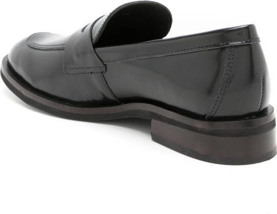 Sarah Chofakian Clarisse 30mm round-toe loafers Black