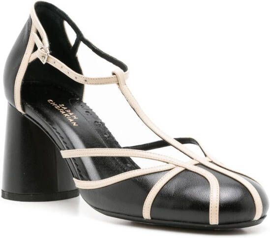 Sarah Chofakian Clementine 65mm closed-toe sandals Black