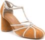 Sarah Chofakian Clementine 75mm suede sandals Brown - Thumbnail 2