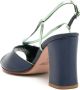Sarah Chofakian Cocteau 75mm slingback sandals Blue - Thumbnail 3
