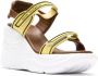 Sarah Chofakian Comfort flatform sandals Yellow - Thumbnail 2