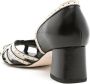 Sarah Chofakian Cordelia 50mm peep-toe pumps Black - Thumbnail 3