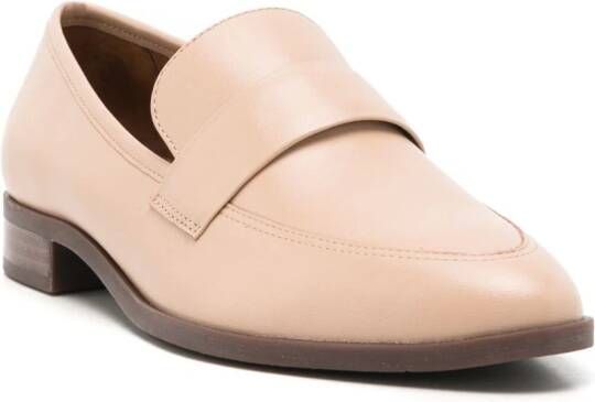 Sarah Chofakian Costes leather loafers Neutrals