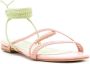 Sarah Chofakian Courtney braided-strap flat sandals Neutrals - Thumbnail 2