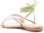 Sarah Chofakian Courtney braided-strap flat sandals Neutrals - Thumbnail 3